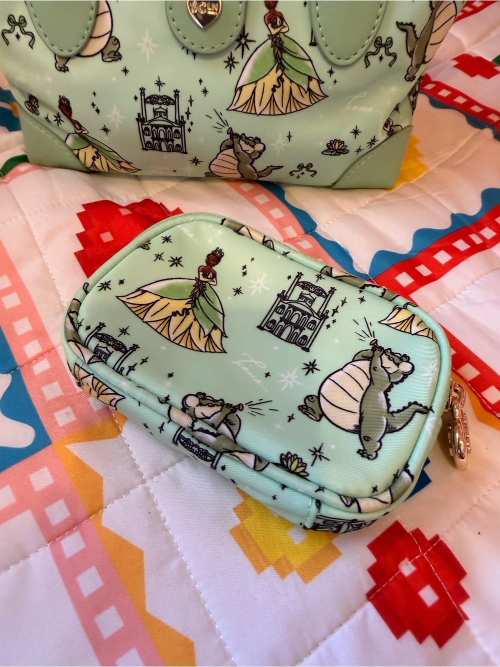 Stoney Clover Lane - Princess Tiana Micro Pouch
